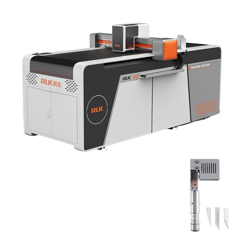 RUK MKC top cutter die-free cutting machine graphic flatbed cutter vinyl sticker cutting plotter