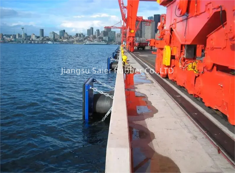 ZC1600H 1600*2400mm Cone Ship Rubber Fender Made for Harbors