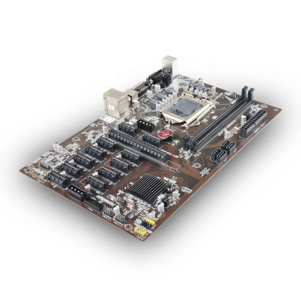LGA1151 B250 добыча эксперт двухканальный DDR4 BTC 12 GPU поддерживает B250P материнская