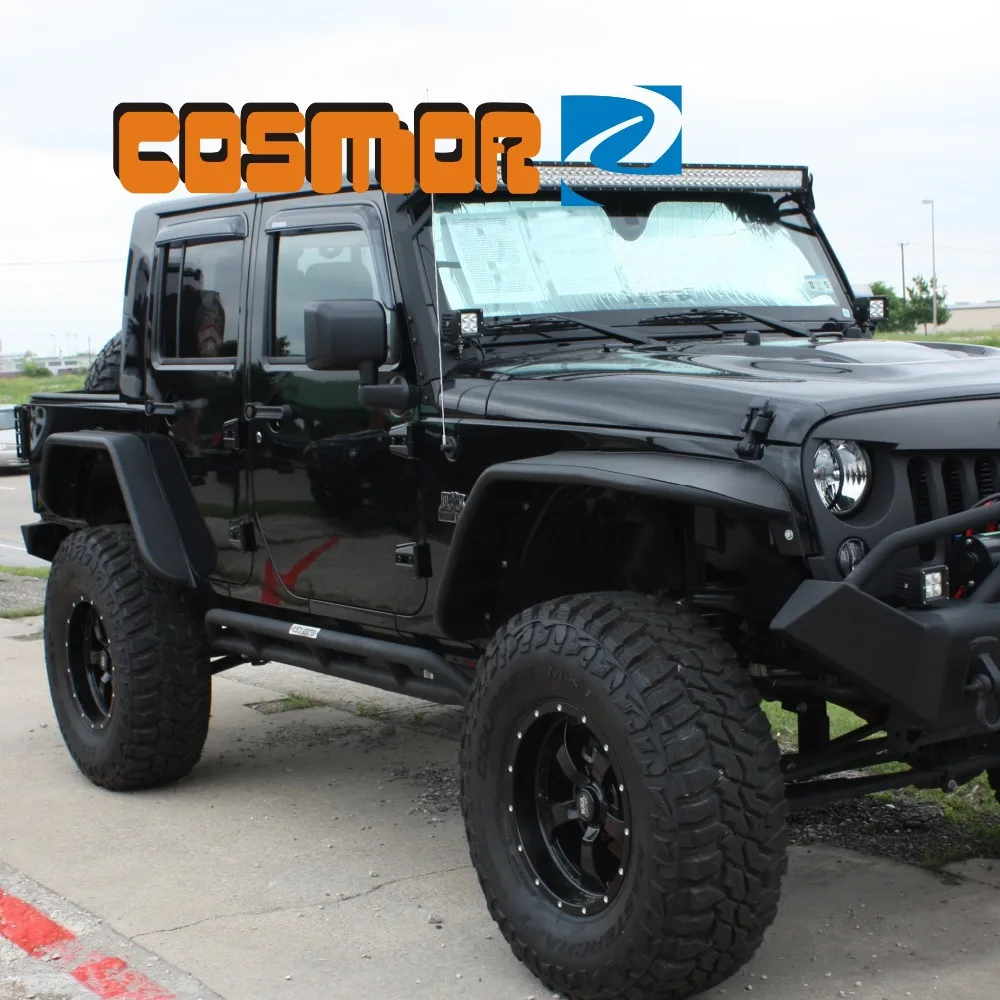 Steel Fender Flares for Jeep Wrangler JK 2007-2016