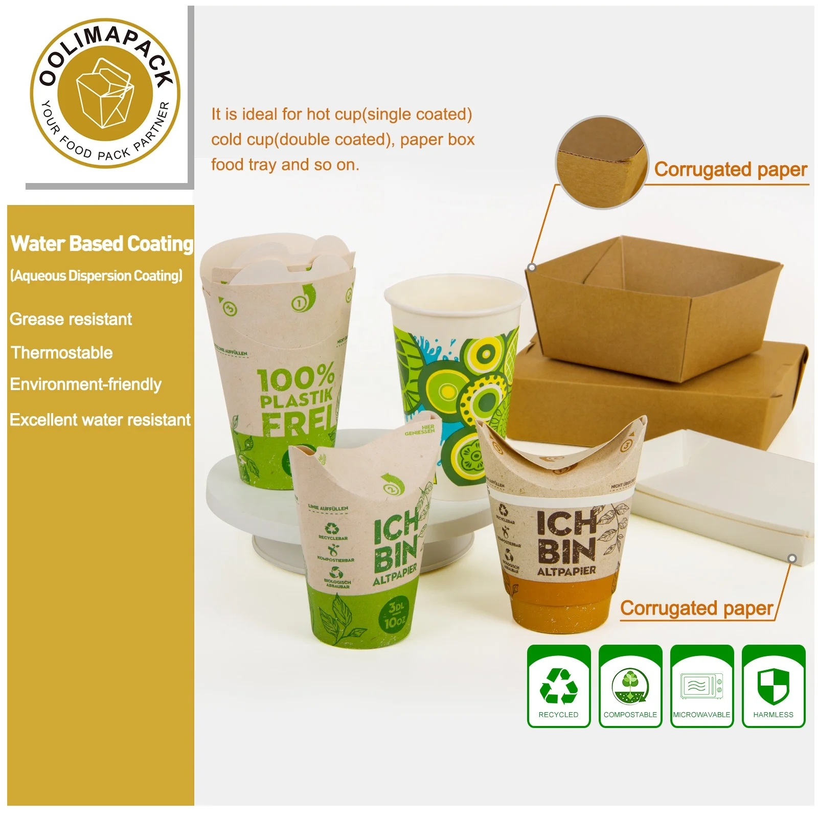 Одноразовые экологически чистые простые в использовании бумажные стаканчики для кофе оптом бумажные стаканчики с бабочкой фри