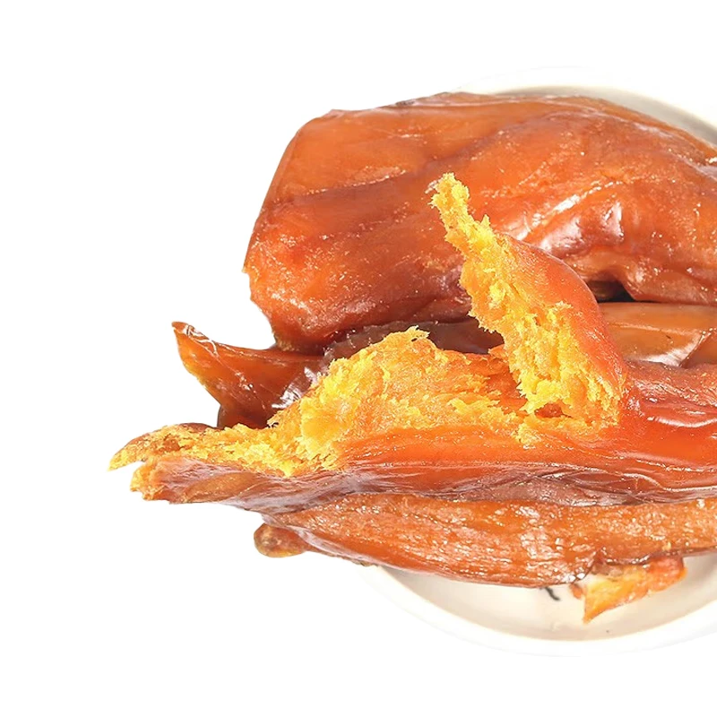 Soft And Sweet Steamed Sweet Potato Strip For Original Taste Chewy Original Dried Sweet Potato Strip Low Sugar Sweet Potato Chip