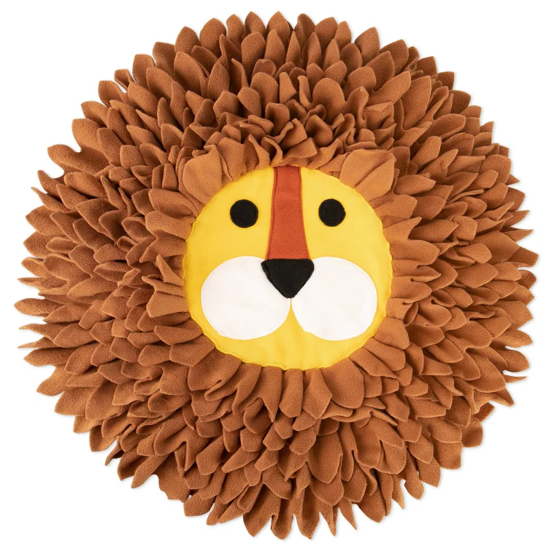
Newest Lion Snuffle Mat Pet Dog Snuffle Mat for Dog NoseWork Feeding Pad Washable Training Mat Stress Release  (1600127597609)