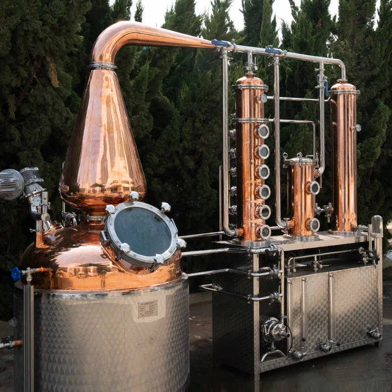500 liter gin maker liquor distiller steam distillation machines