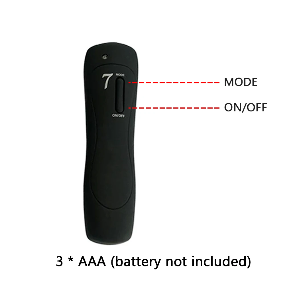 
Strong Sucker Waterproof Medical Silicone 7 Vibration Modes Women Men Anal Vibrator 