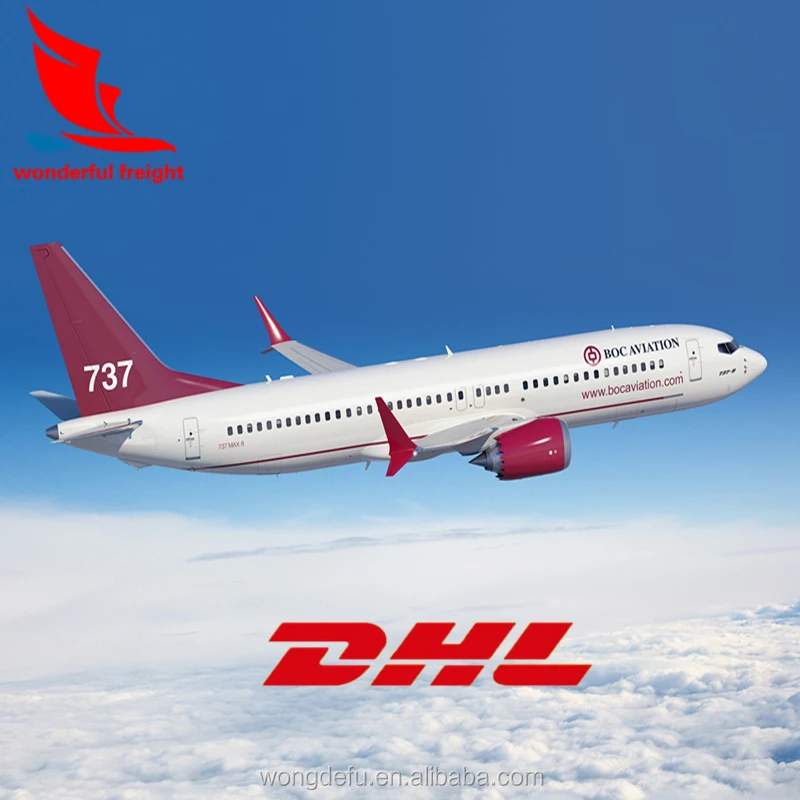 DHL delivery service door to door shipping agent from China to Kuwait