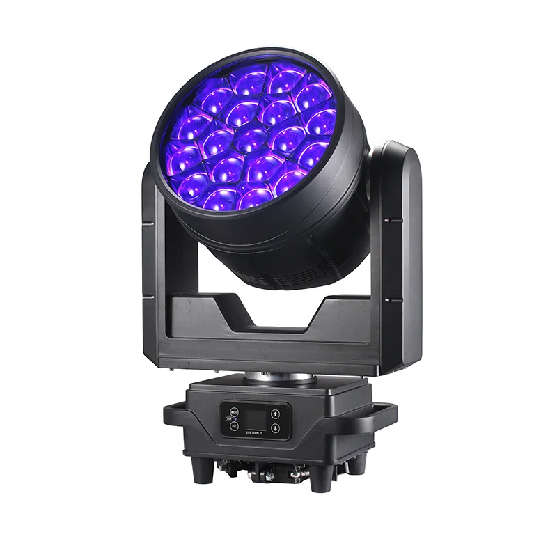 MITU SHOW New Waterproof 65 wholesale 19x40W bee eye shaking head light dmx512 disco dj stage lighting with Party DJ