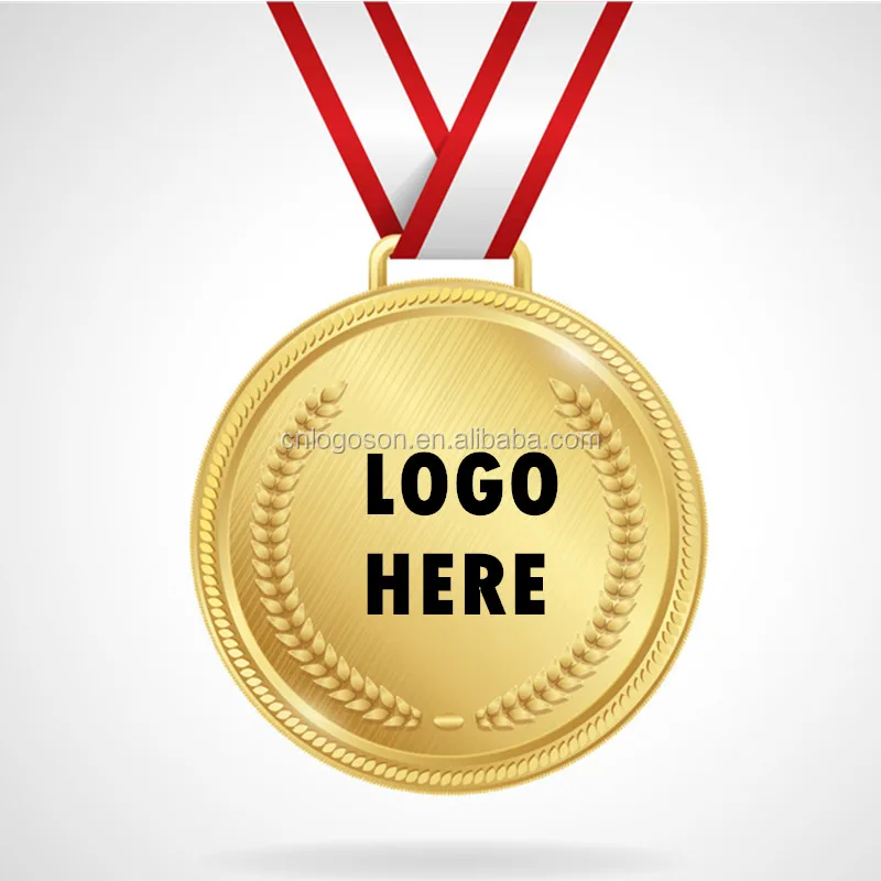 Оптовая продажа дешевый дизайн ваша собственная пустая 3D золотая спортивная медаль из цинкового сплава с сублимационной лентой индивидуальный сувенир