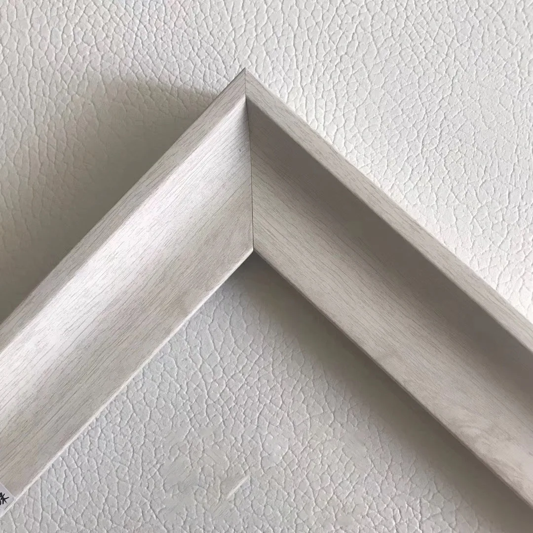 
Wholesale rustic retro oil painting picture frame material plastic PS frame moulding 