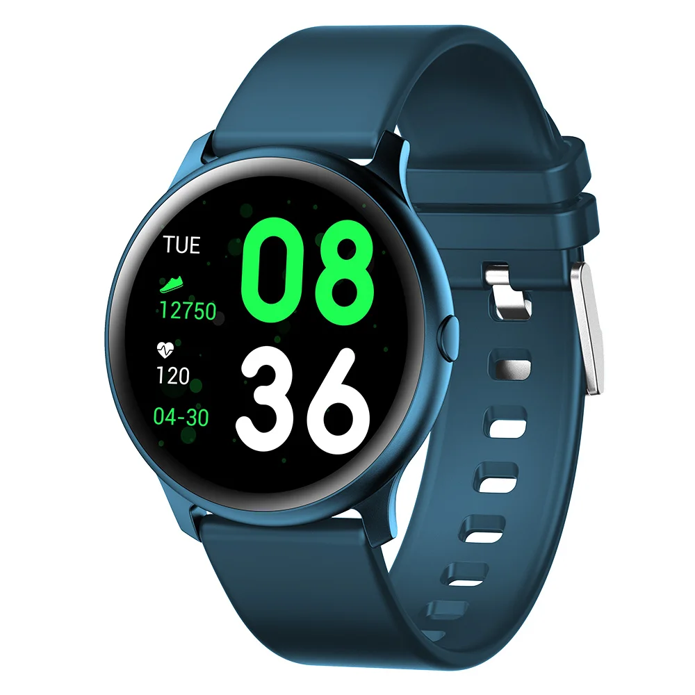Smart Watch Women Man Kw19 Heart Rate Monitor Blood Pressure Music Fitness Smart Bracelet Sport Smartwatch For Xiaomi Ios