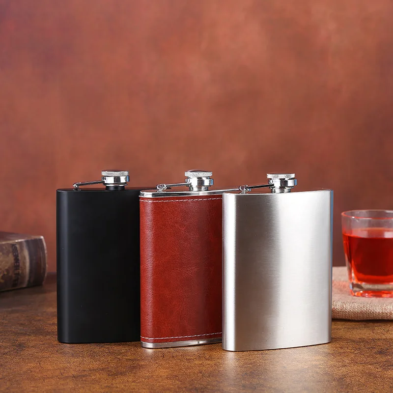 Amazon hot sale 300ml double wall insulated stainless steel hip flask