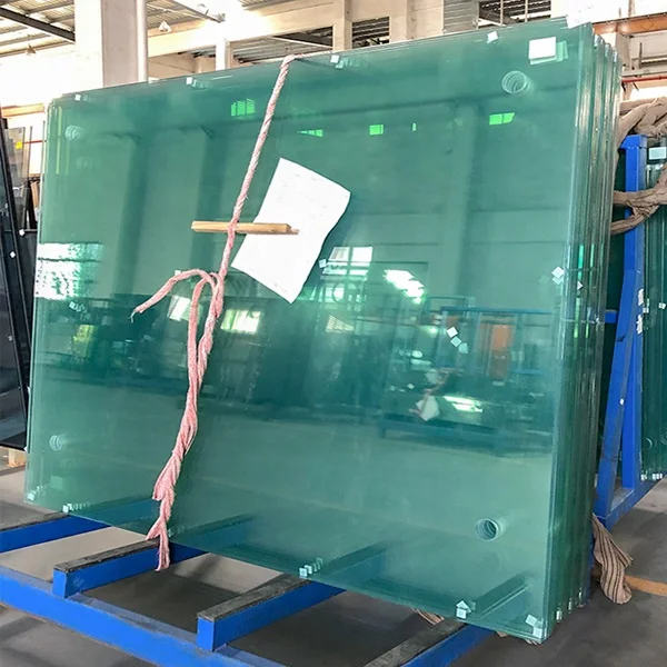 Wholesalepvb flat curved building tempered laminated glass for display racks curtain wall doors windows railing ceiling skylight