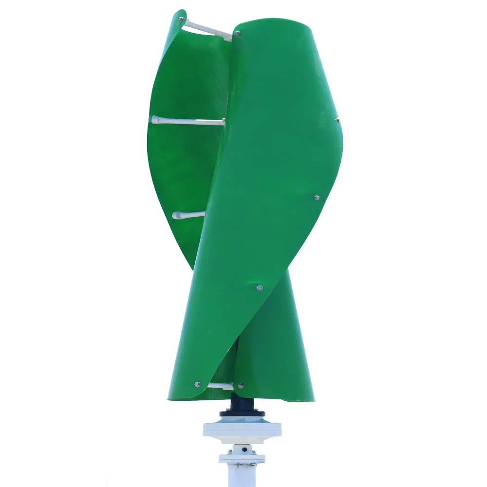 Maglev wind turbine 100w to 600w 12v 24v 48v vertical axis wind generator with 12v 24v AUTO MPPT controller for home use