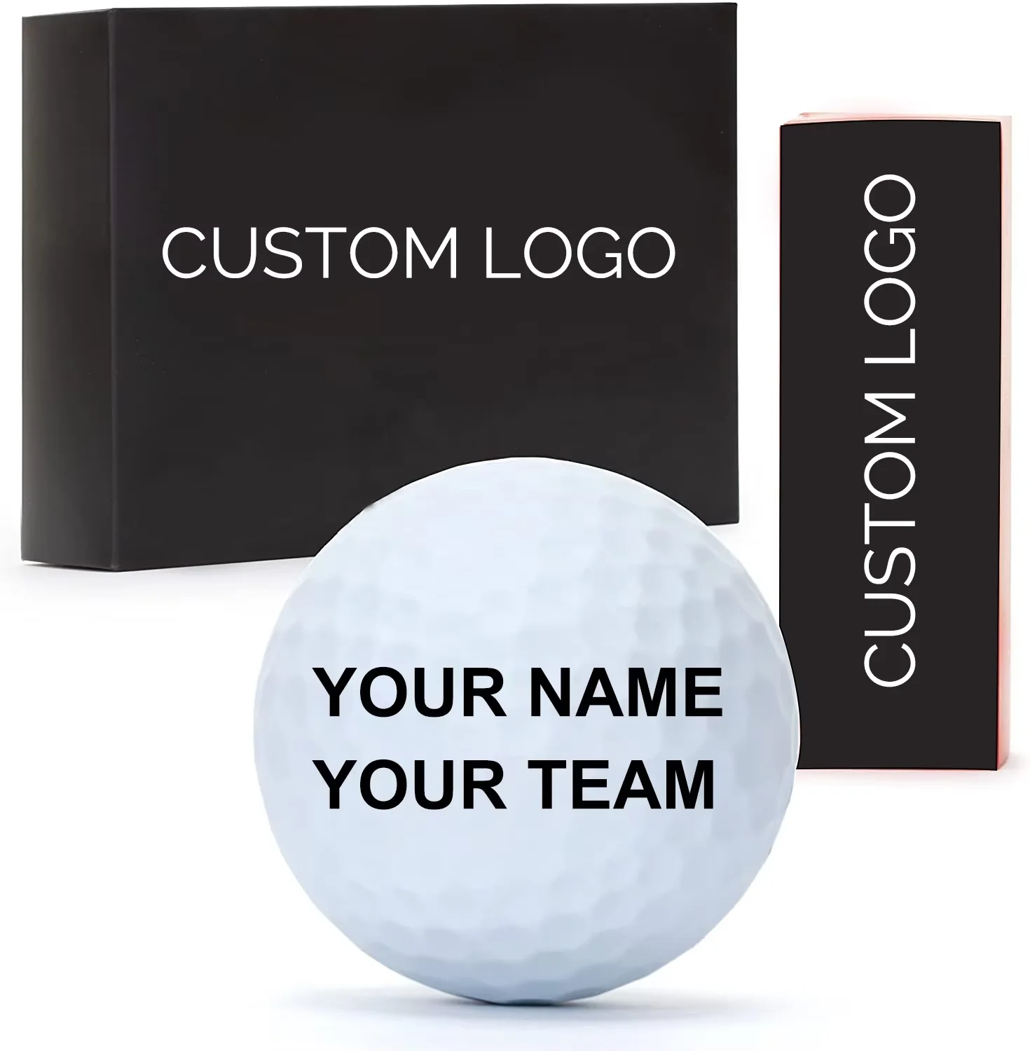Factory Wholesale Bulk 2 3 4 Layer Piece Range Tour Distance Soft Surlyn Or Urethane Custom Logo Colorful Golf Ball