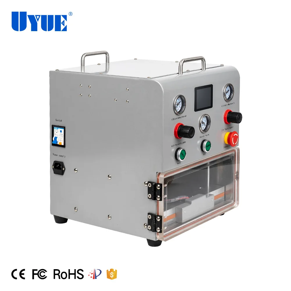 UYUE X13S 13 inch OCA Lamination Machine for iPad iPhone Samsung S10, S10 Edge LCD LCD Refurbish with base mold