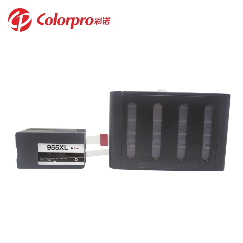 Colorpro 955XL CISS ink cartridges compatible for OfficeJet Pro 8720/8725/8730/8740 printer system CISS
