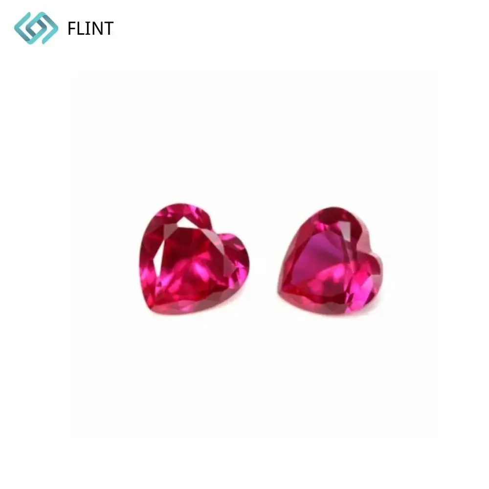 FLINT Lab Created Diamond 0.5CT 1CT 2CT Lab Grown Ruby Loose Stone for Jewelry making