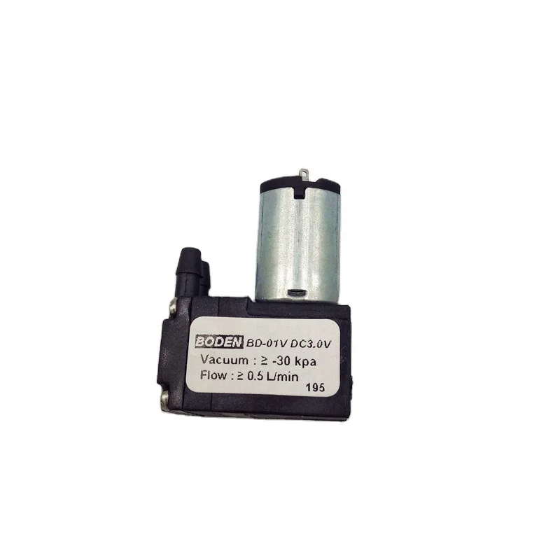 0.5L~1LAir Flow 6V 5V 3V DC Motor Mini Air Diaphragm Pump For Small Medical Devices