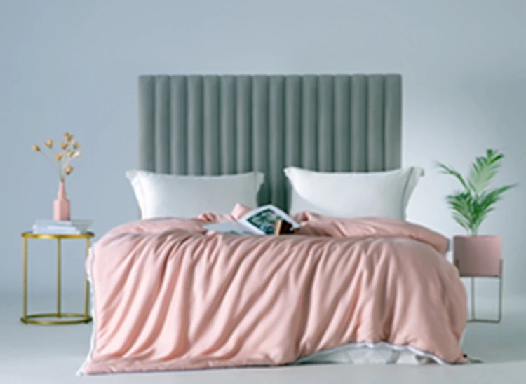 New Duvet lyocell Covered Summer 0.55Kg A1 Comforter Luxury Soft Bedding Adult 100% Silk quilts manufacturer