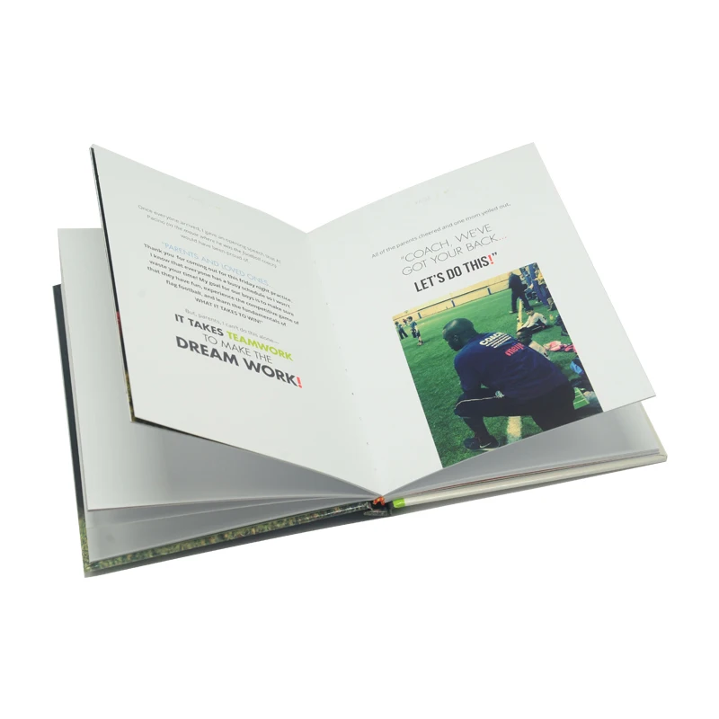 High Quality Notebook Printing Service in China  Foil Stamp Custom Logo Hardcover Book