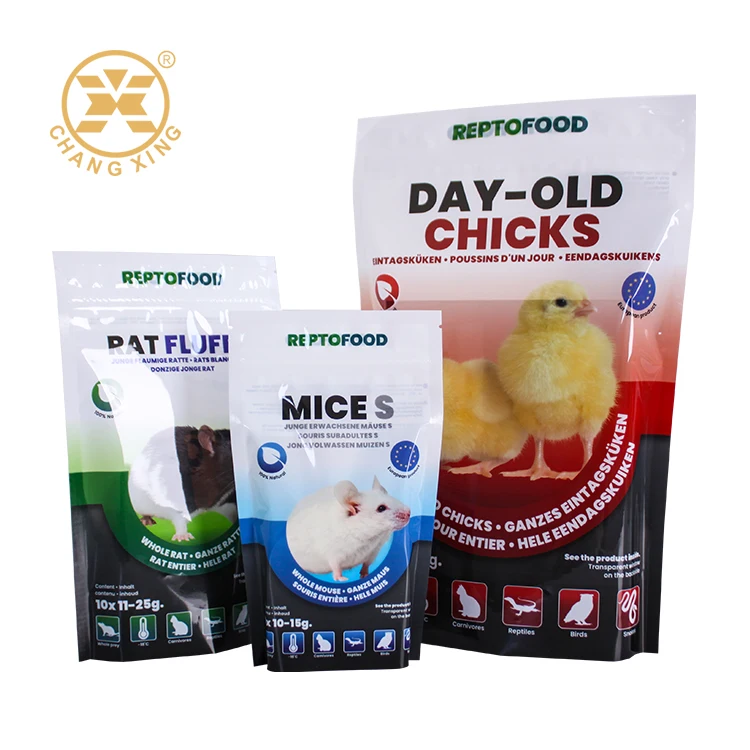 Custom Design Plastic Packaging Zipper Pouch Pet Snack Dog Treat Bag Pet Food Bag