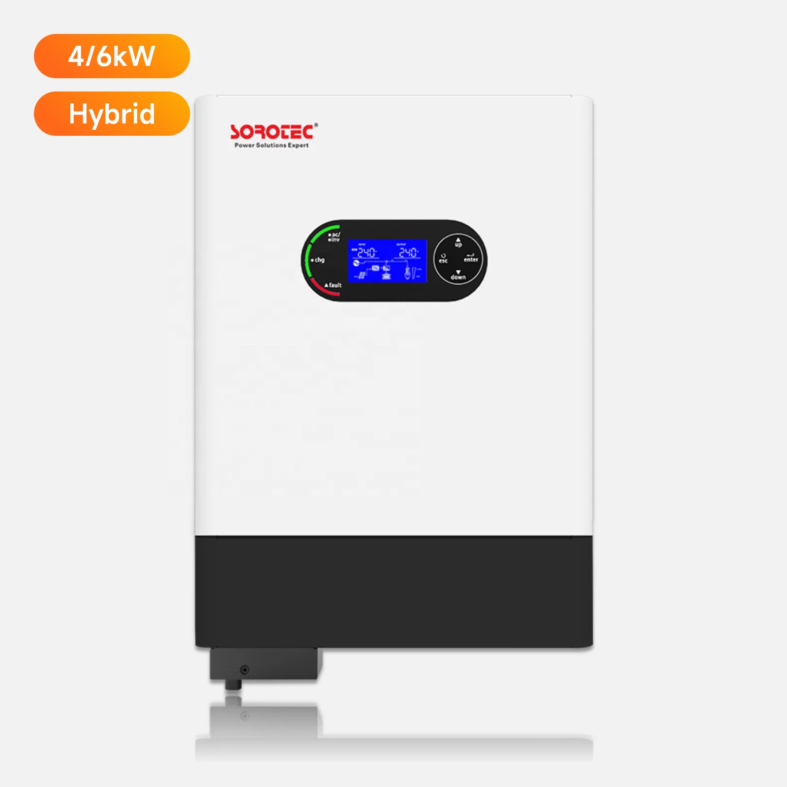 Spot Goods SOROTEC REVO HM 4 кВт 6 кВт инвертор с контроллером MPPT чистый синусоидальный Гибридный солнечный инвертор