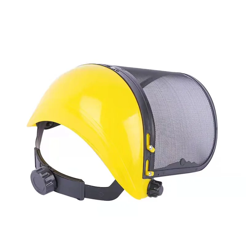 Industrial hot selling quality gridding metal face shield