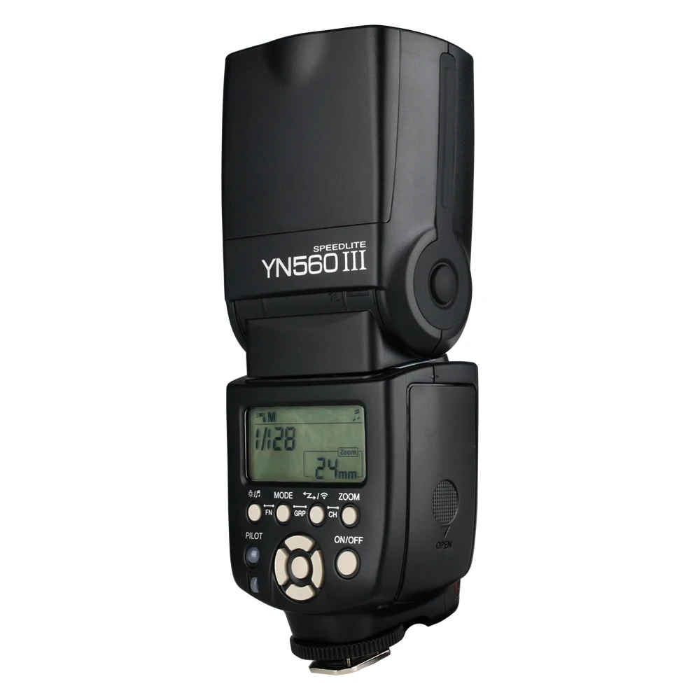 Yongnuo YN560III Speedlite Flash with RF-603 II Single Transceiver Trigger for Canon Nikon Pentax Olympus Camera