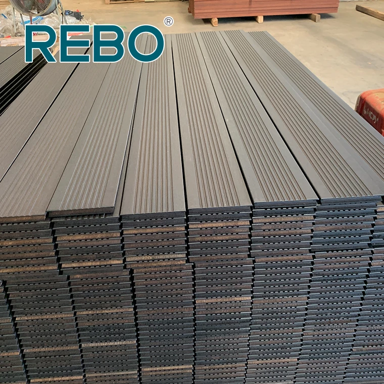 Sustainable outdoor bamboo decking panels terrace flooring board