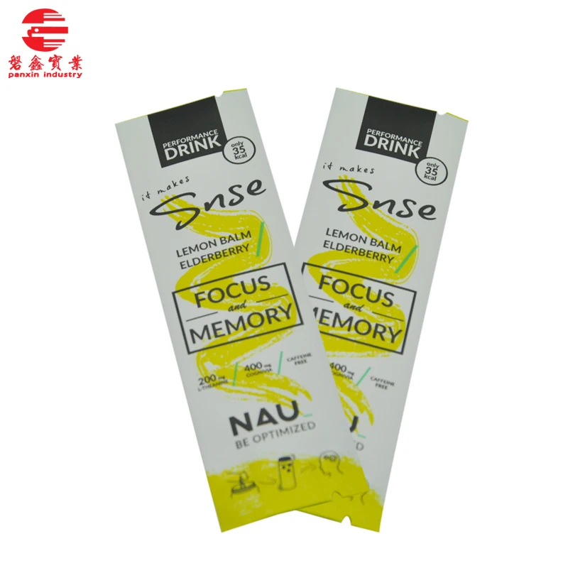 Customized Printed Foil High Quality Wholesale Lemon Balm Elderberry Performance Drink with High Nutrition  Food Packing Bag