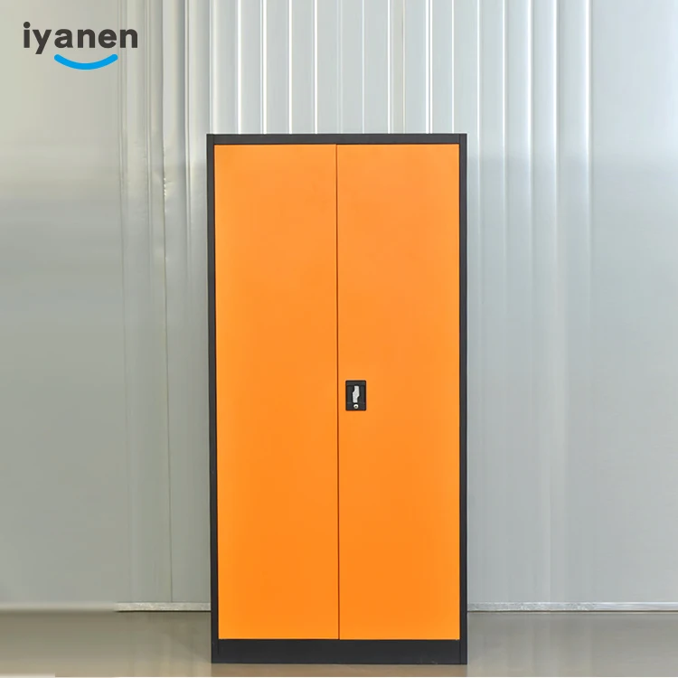New design almirah steel hotel equipments bedroom cheapest wardrobe free shipping clothes closet locker almari storage wardrobe