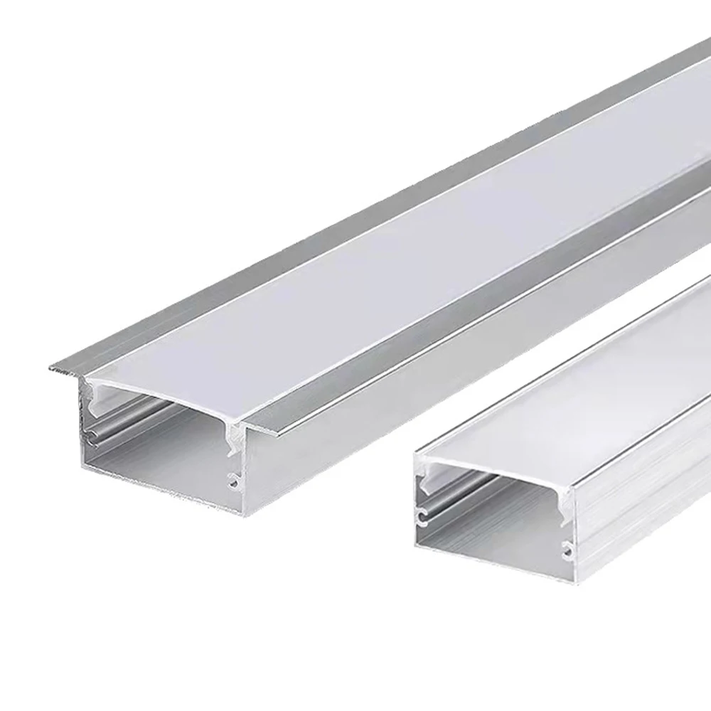 Creative Magnetic Lamp Holder Width Aluminum 1M Ceiling Recessed Suspended LED magnetic Track Rail profile