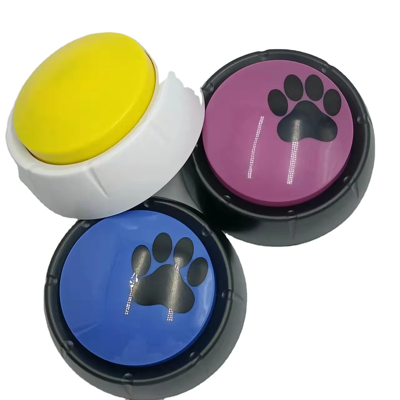 dog talking button set with mat and box customized OEM ODM BOX PACKAGE FUNCTION make a new mold