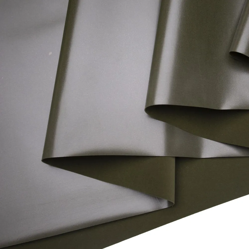 210T Nylon Flocking TPU Laminated Fabric For Inflatable Air Mattress Waterproof Outdoor Fabric