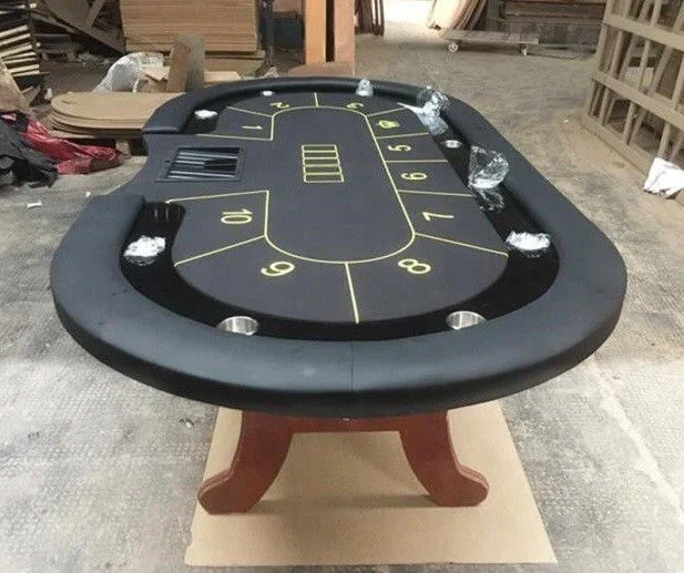 96 Inch Deluxe Casino Grade Heavy Duty Professional Texas Holdem Poker Table