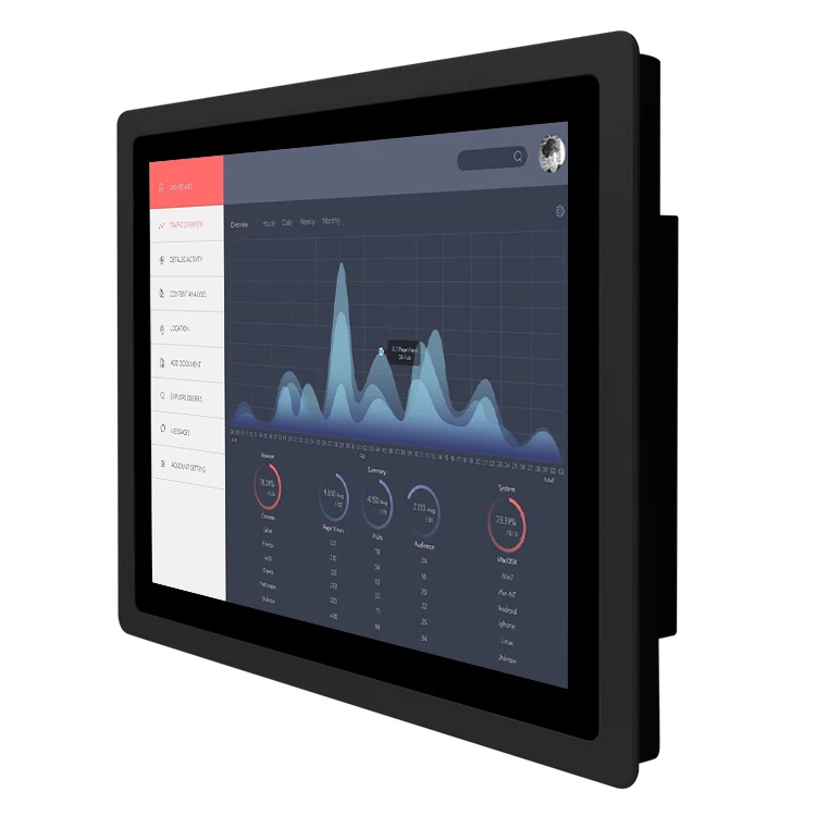 10,4 12 15 17 19 дюймов pcap сенсорный экран ssd диски j1800 j1900 i3 i5 i7 встроенный безвентиляторный промышленный компьютер