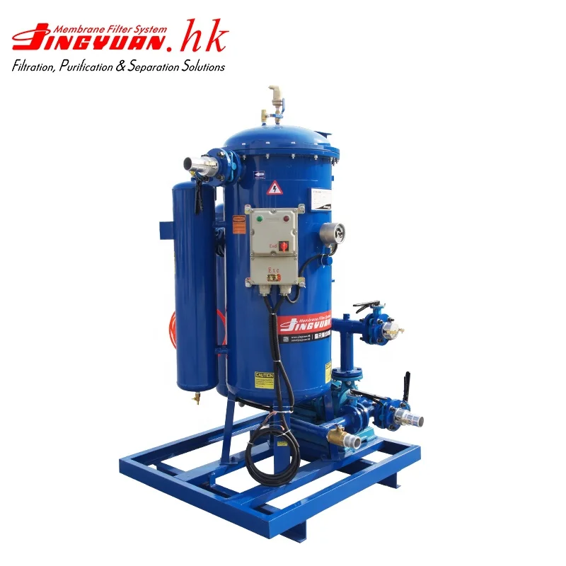 Marine diesel fuel filtration systems oil purifier system