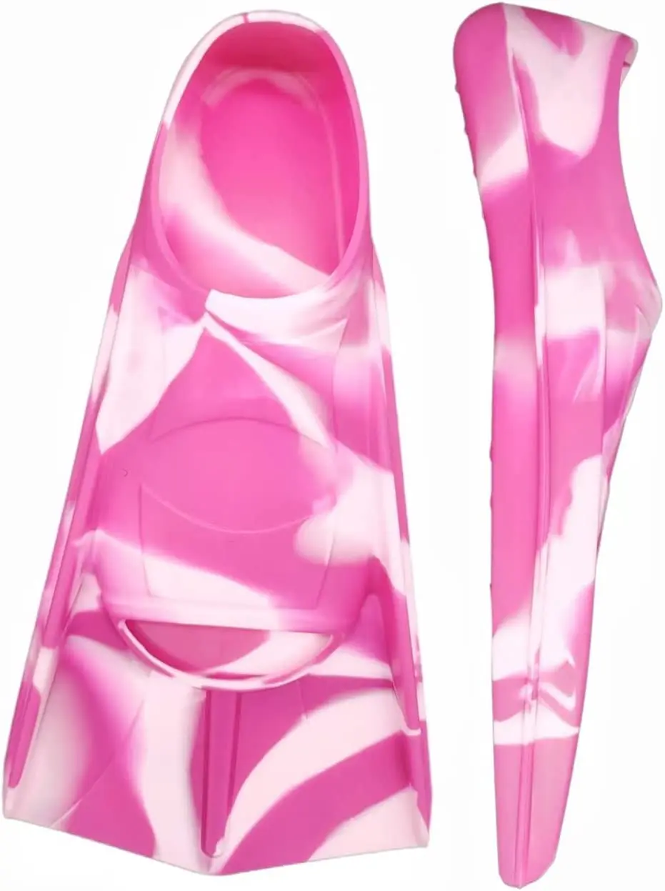 Factory Price Wholesale Custom Short Swim Flipper Full Foot pocket Snorkeling Fins Diving Flippers Swimming Equipment