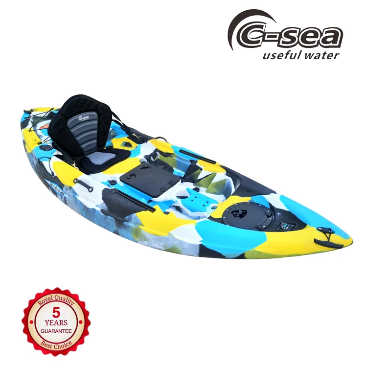 Пластиковый каяк для каноэ и рыбалки с принадлежностями для Каяка