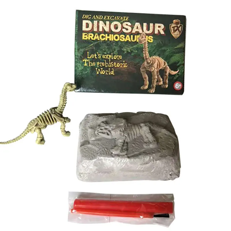 STEM Toy dinosaur fossil digging kit excavate toy for kids