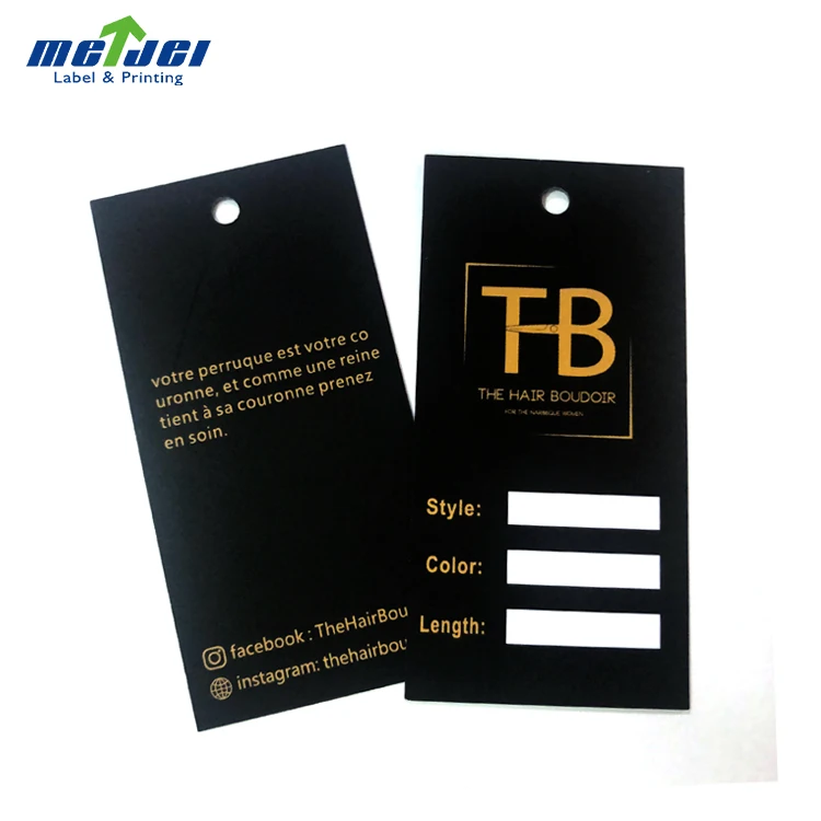 
Free design swing hang tags new china label custom clothing garment tag 