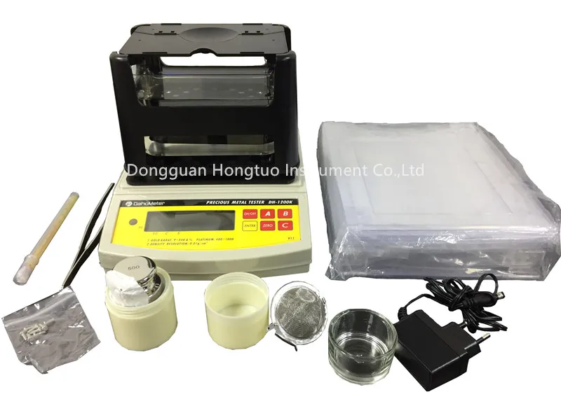Electronic Gold Purity Testing Machine Price , Gold Purity Checking Instrument , Jewellery Purity Testing Machine DH-600K