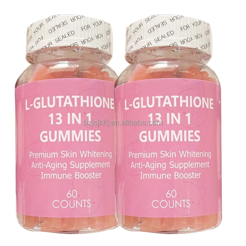 13 in 1 Glutathiones gummies Care Supplement L-Glutathione Vitamin Collagen