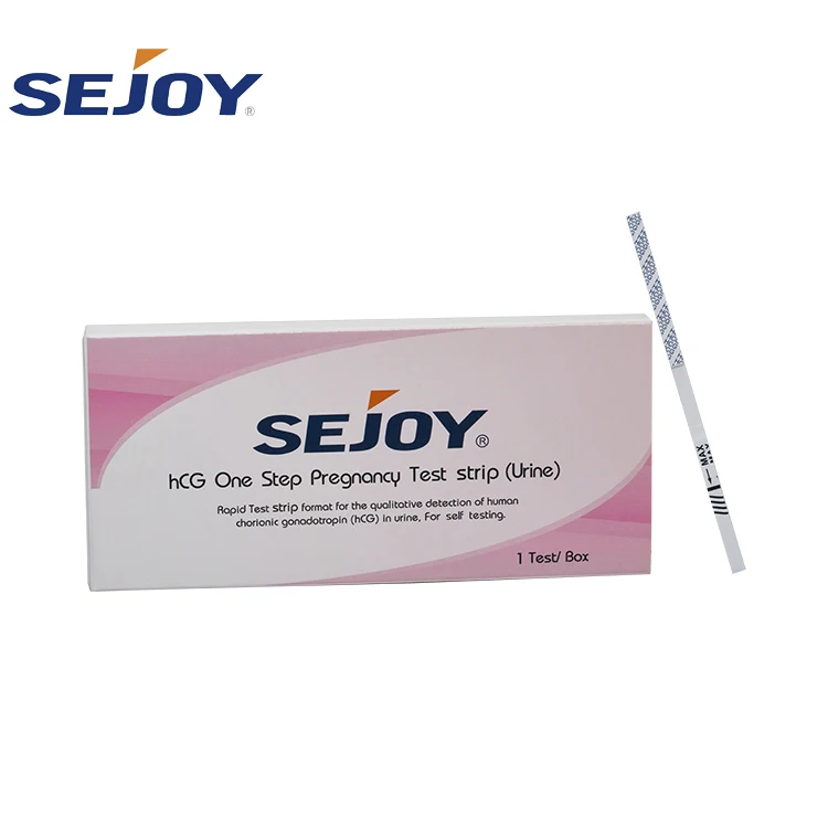 Sejoy HCG Rapid Test Pregnant Test High Sensitivity HCG Test Strip Pregnancy Strip