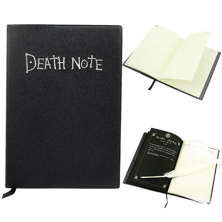 Anime Death Note Notebook Journal Collectable Death Note School Large Anime Theme Writing Notebook
