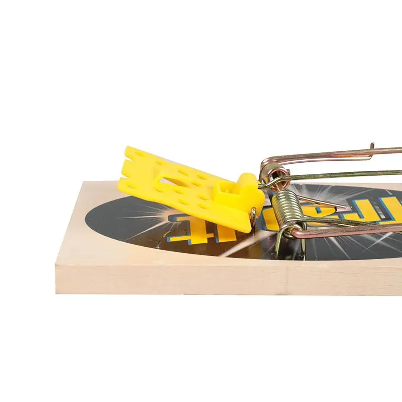 Customized Logo Wooden Mouse Trap Sensitive Mice Trap Small Rodent Trap For Pest Control