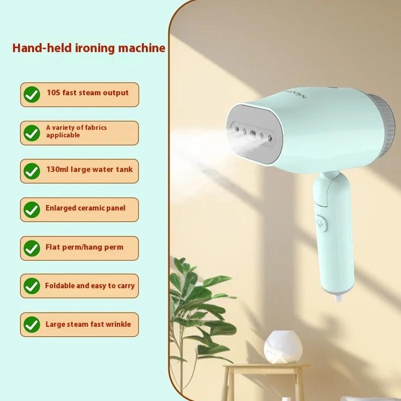 Mini Portable handheld clothes steamers Travel Steam Iron Hand Held clothing fabric plancha a de vapor para ropa portatil travel