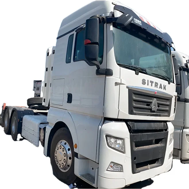 Citrac C7H 6x4 Euro 5 Тракторные грузовики б/у тяжелый грузовик задняя камера механическая коробка передач левый поворот особенности прямой китайский завод