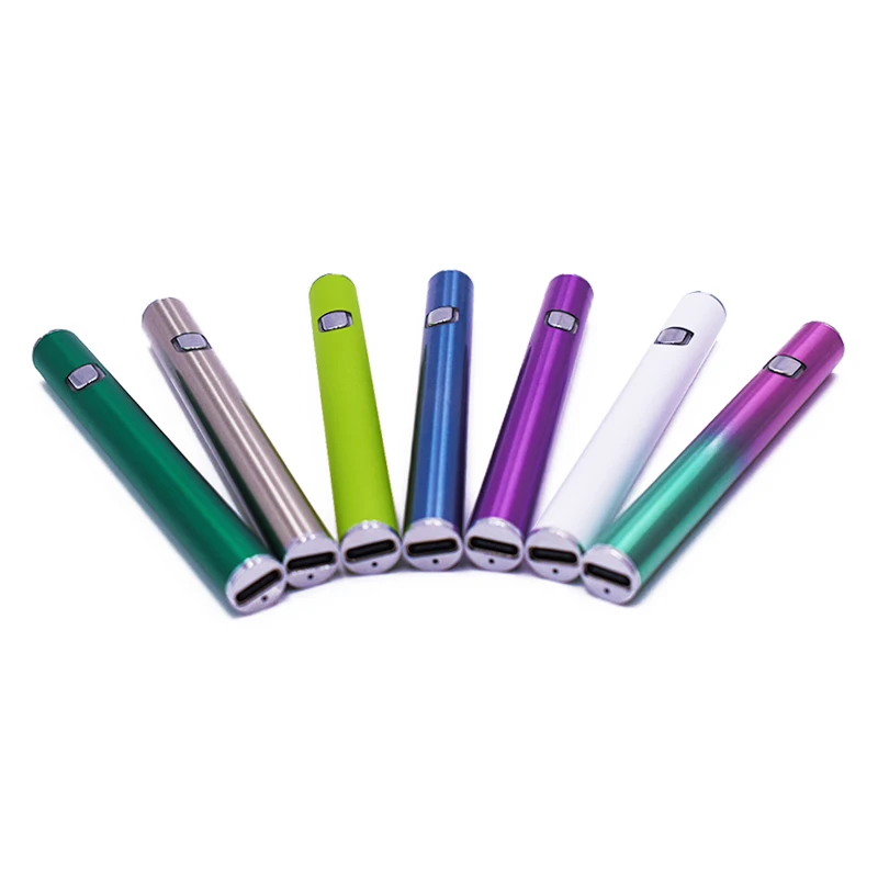 
Best quality variable voltage slim cbd battery pen type-c usb custom 510 thread battery 