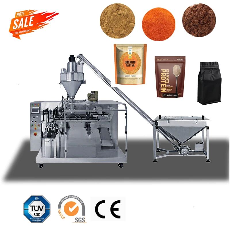 Wholesale Price Automatic Snus 1Kg Flour Premade Pouch Multi-Function Horizontal Powder Doypack Packaging Machines